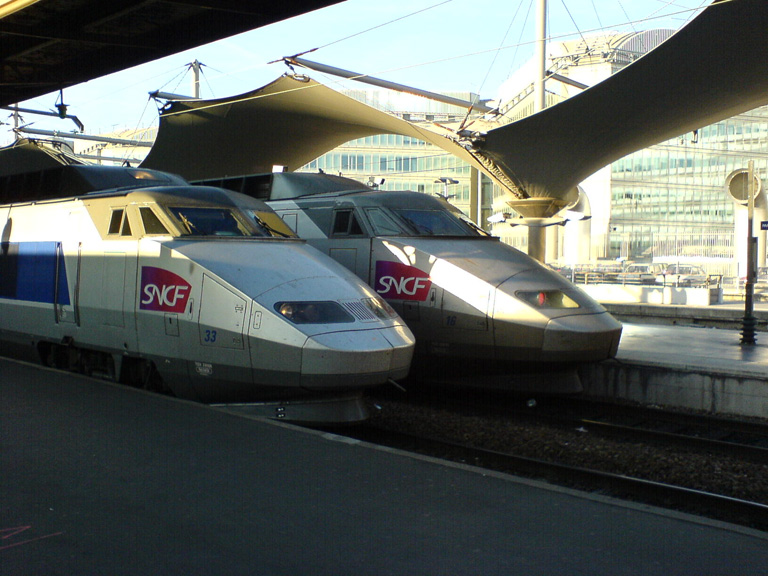 TGV SE à Paris Lyon